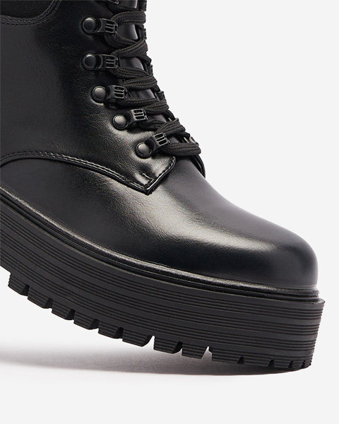 Women's boots on a thicker sole Giulavi- Footwear