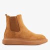 Women's camel ankle boots Bilbao - Shoes