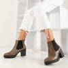 Women's khaki boots Vireek - Shoes