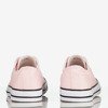 Women's light pink Noenoes sneakers - Footwear