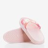 Women's light pink slippers Friday - Footwear
