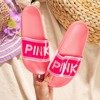 Women's pink slippers Pink Queen - Shoes