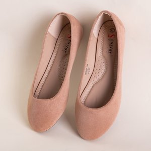 Women's powder flat ballerinas Gunter - Shoes