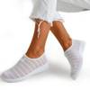 Women's white slip on Syio sneakers - Footwear