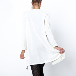 Women's white sweater - Clothing