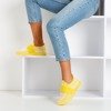 Women's yellow slip sports shoes - on Andalia - Footwear