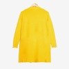 Yellow women's cardigan sweater - Clothing
